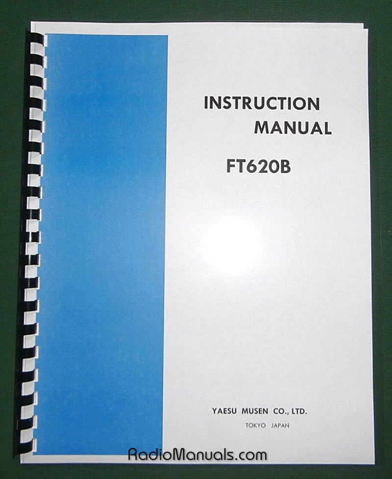 Yaesu FT-620B Instruction Manual